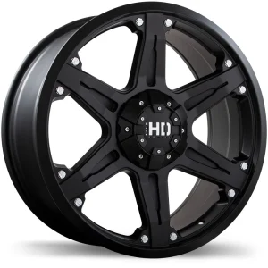 Fast HD – Invasion – Black – 18″x8.5″ 40mm – All weather Wheels – F215-1885-13FN+40C781